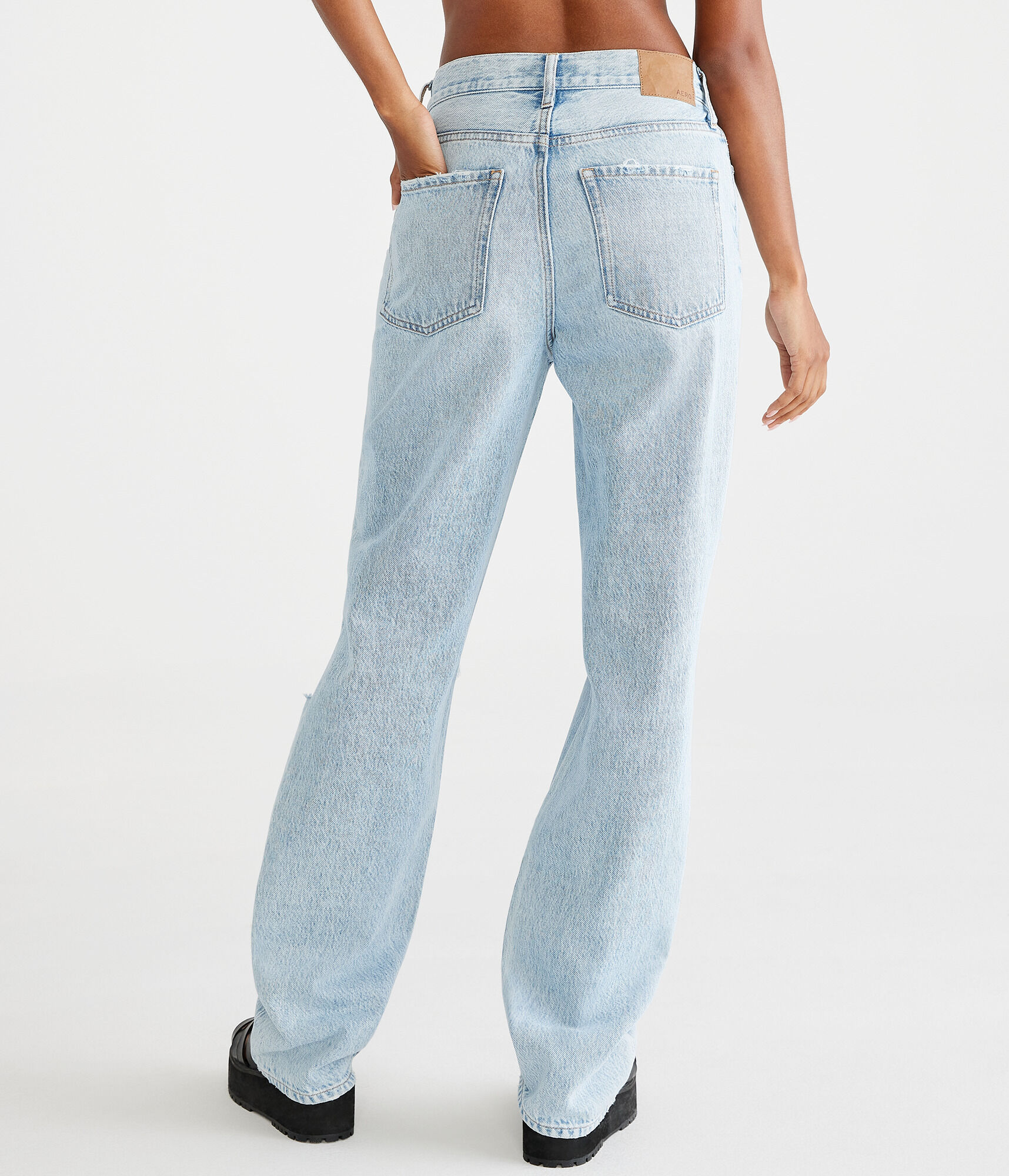 High-Rise Curvy Baggy Jean