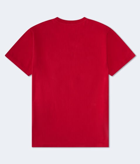 Aeropostale Large 87 Appliqué Graphic Tee