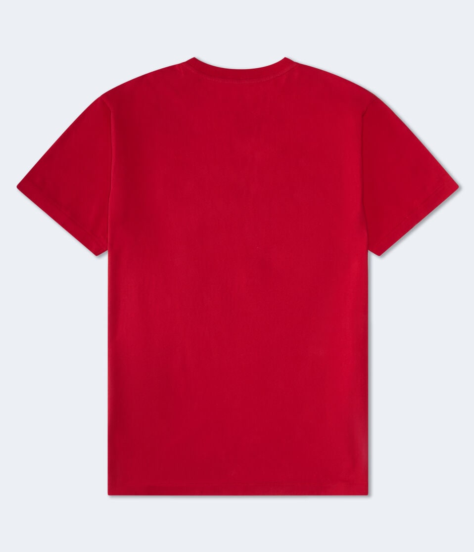 Aeropostale Large 87 Appliqué Graphic Tee