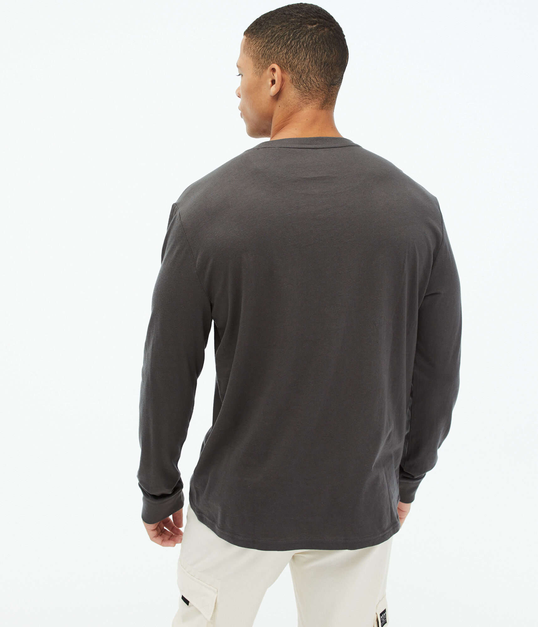 Long Sleeve Pocket Crew Tee