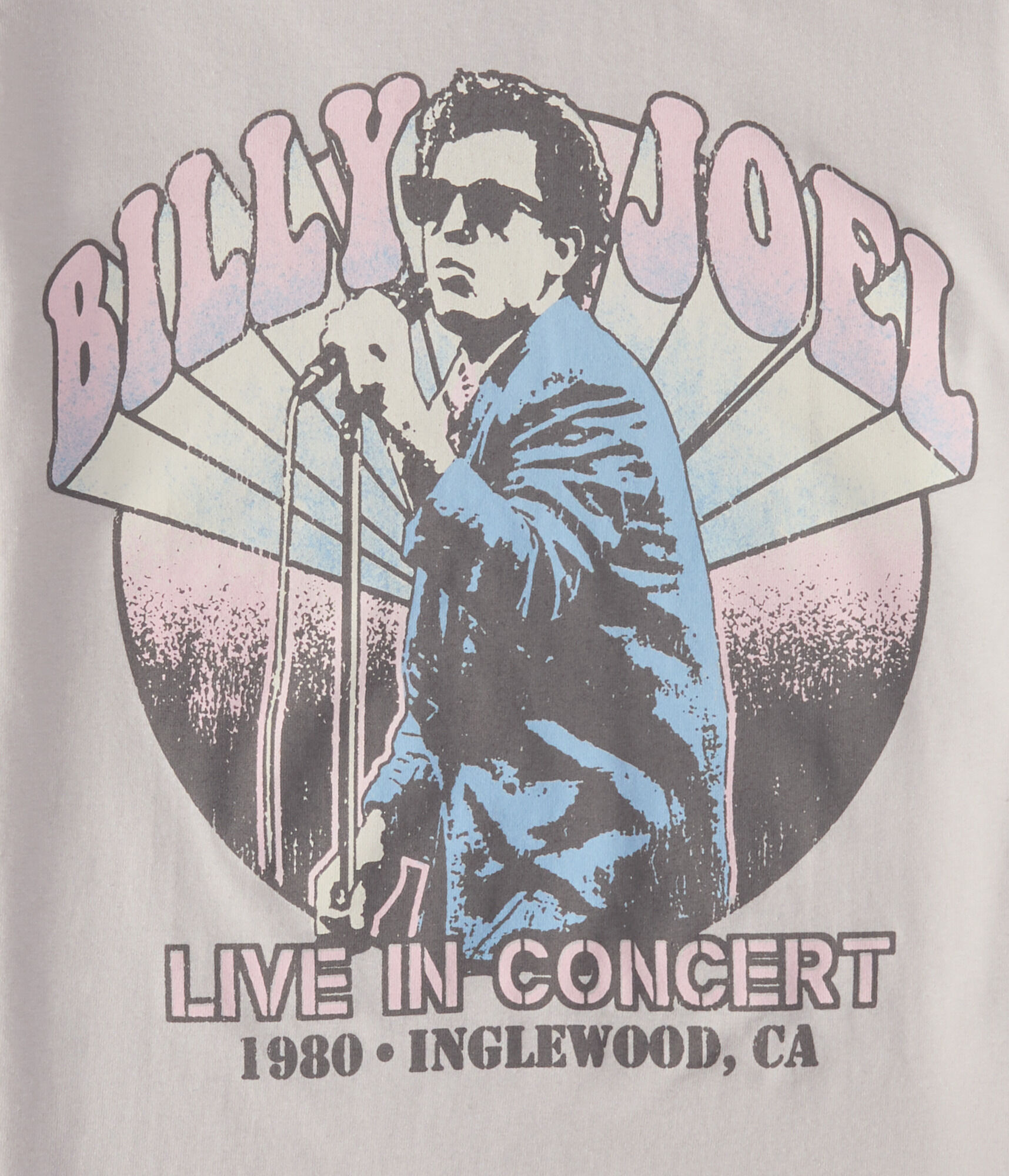 Billy Joel Oversized Graphic Tee