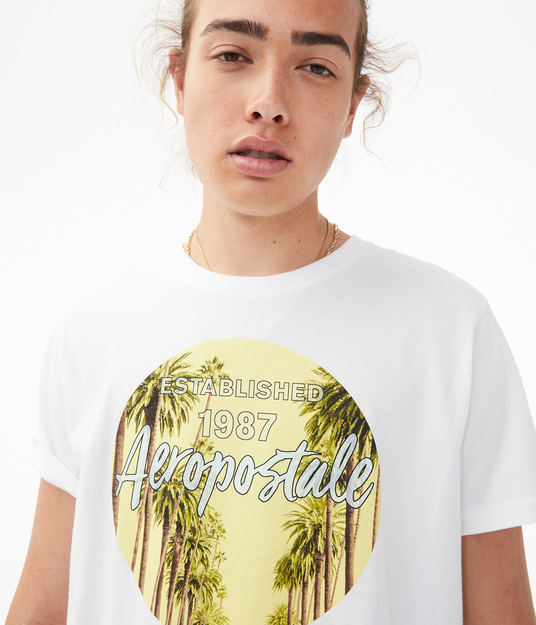 Palm Circle Logo Graphic Tee