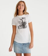 Aero NYC Statue Of Liberty Graphic Tee