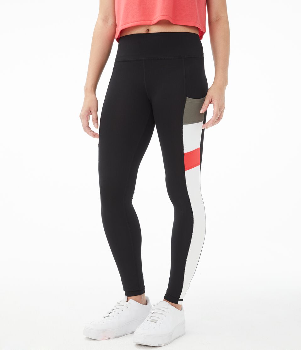 Colorblocked Pocket Leggings