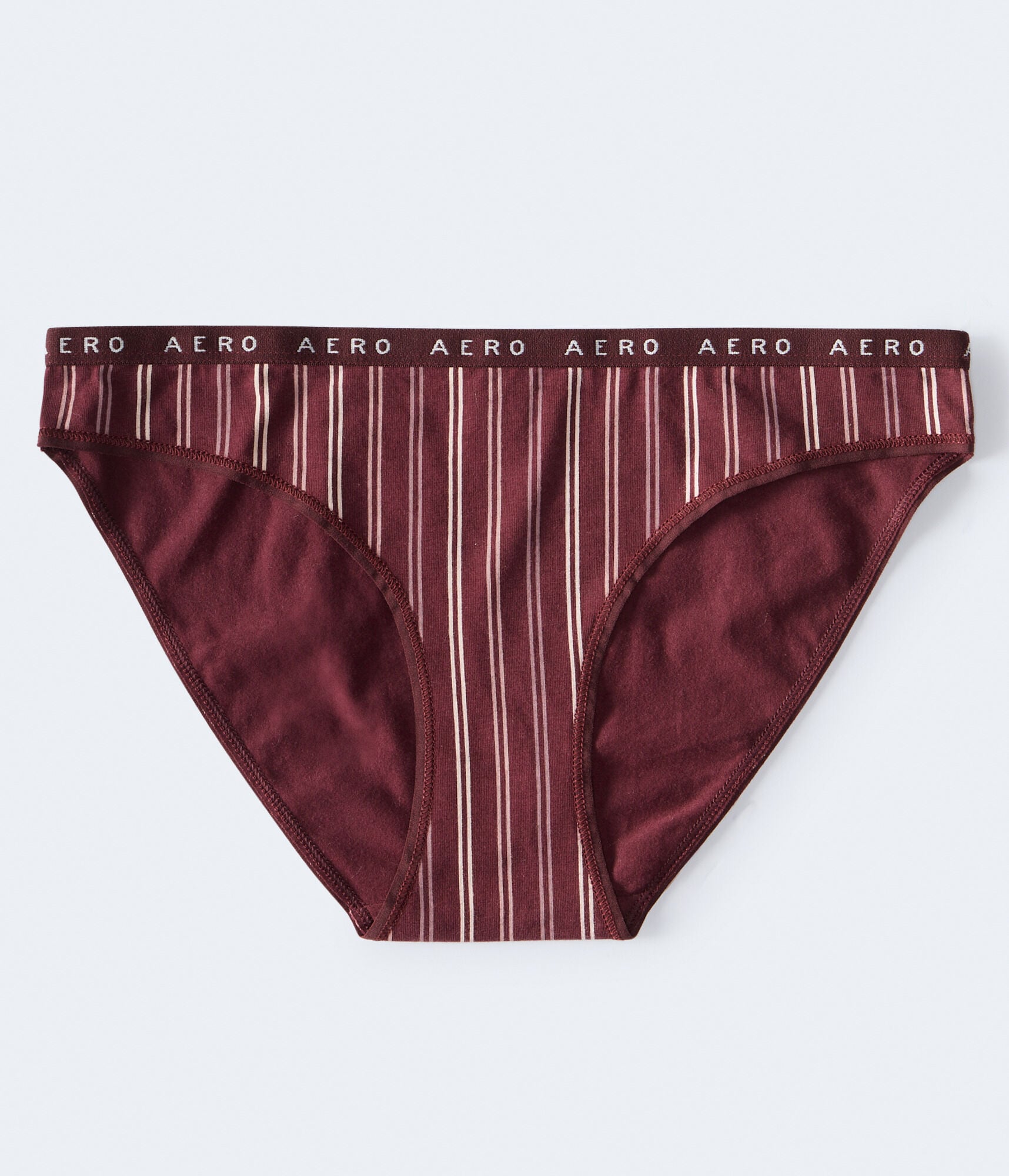 Vertical Stripe Logo Bikini