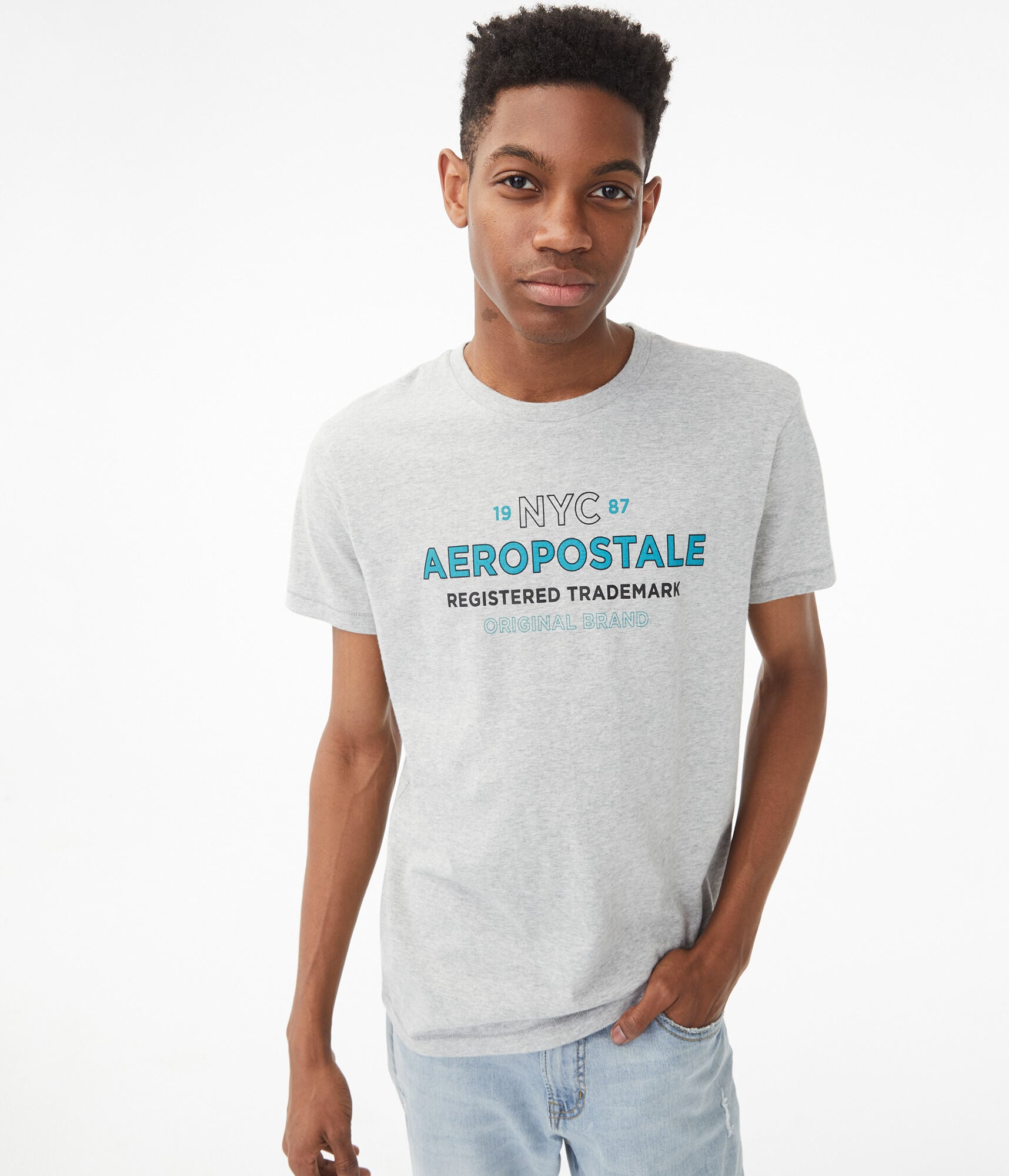 NYC Aeropostale Logo Graphic Tee