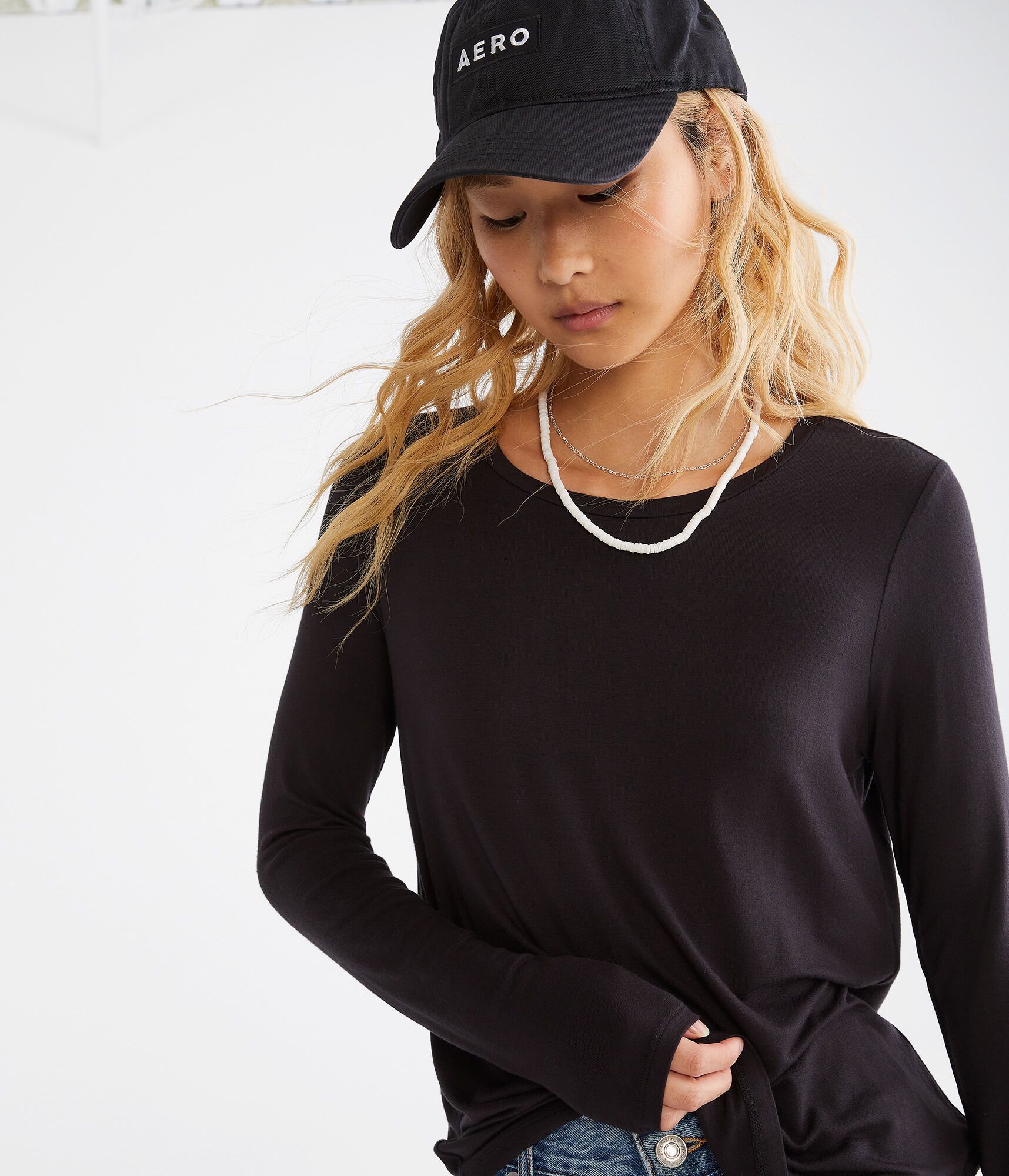 Long Sleeve Seriously Soft Crew Tee