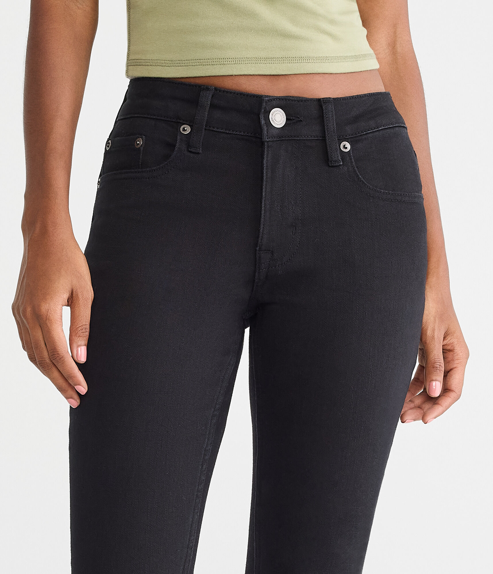 Mid-Rise Bootcut Jean