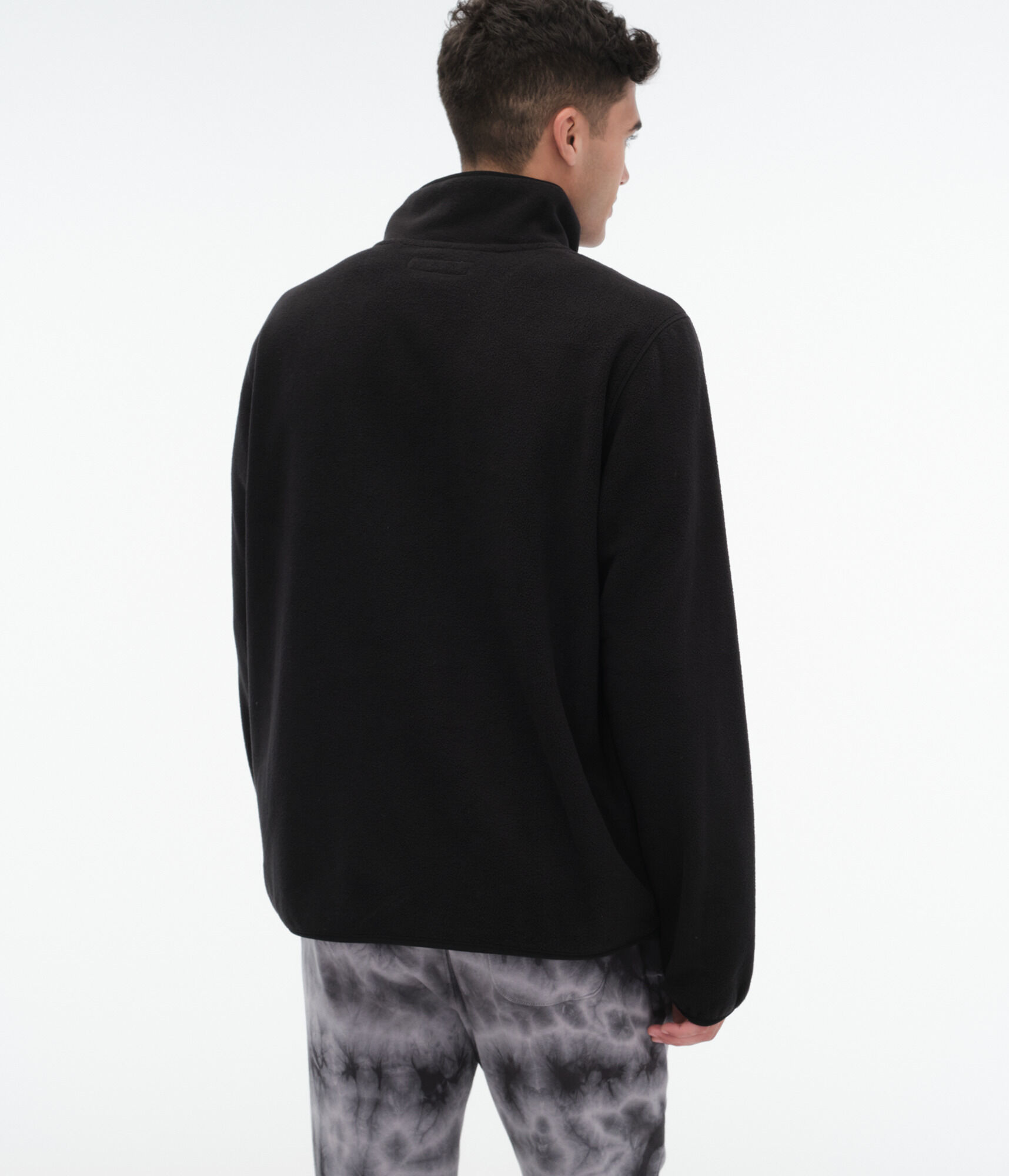 Alpine Fleece Mock-Neck Pullover Jacket