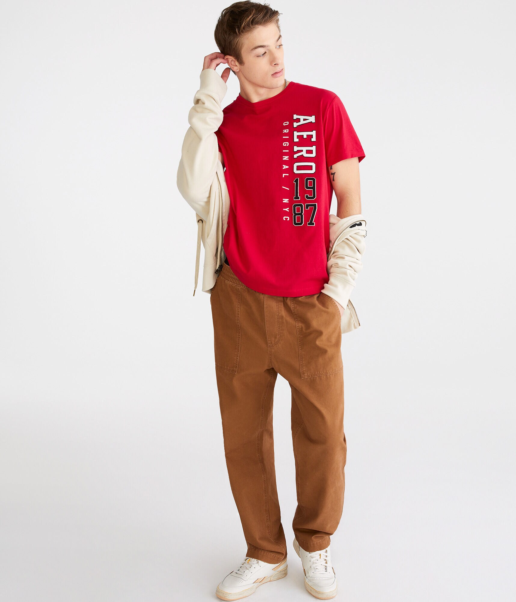 Aero Original NYC Appliqu&eacute; Graphic Tee