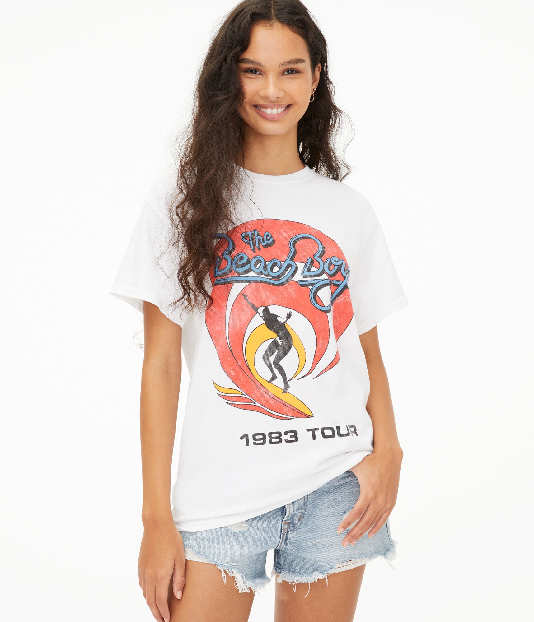 Beach Boys 1983 Tour Boyfriend Graphic Tee