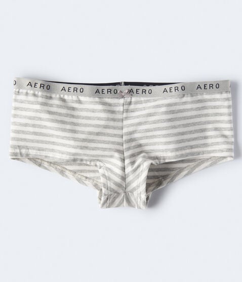 Striped Logo Boyshort Striped Logo Boyshort