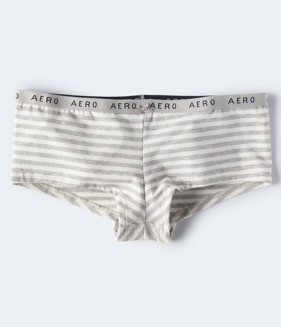 Striped Logo Boyshort