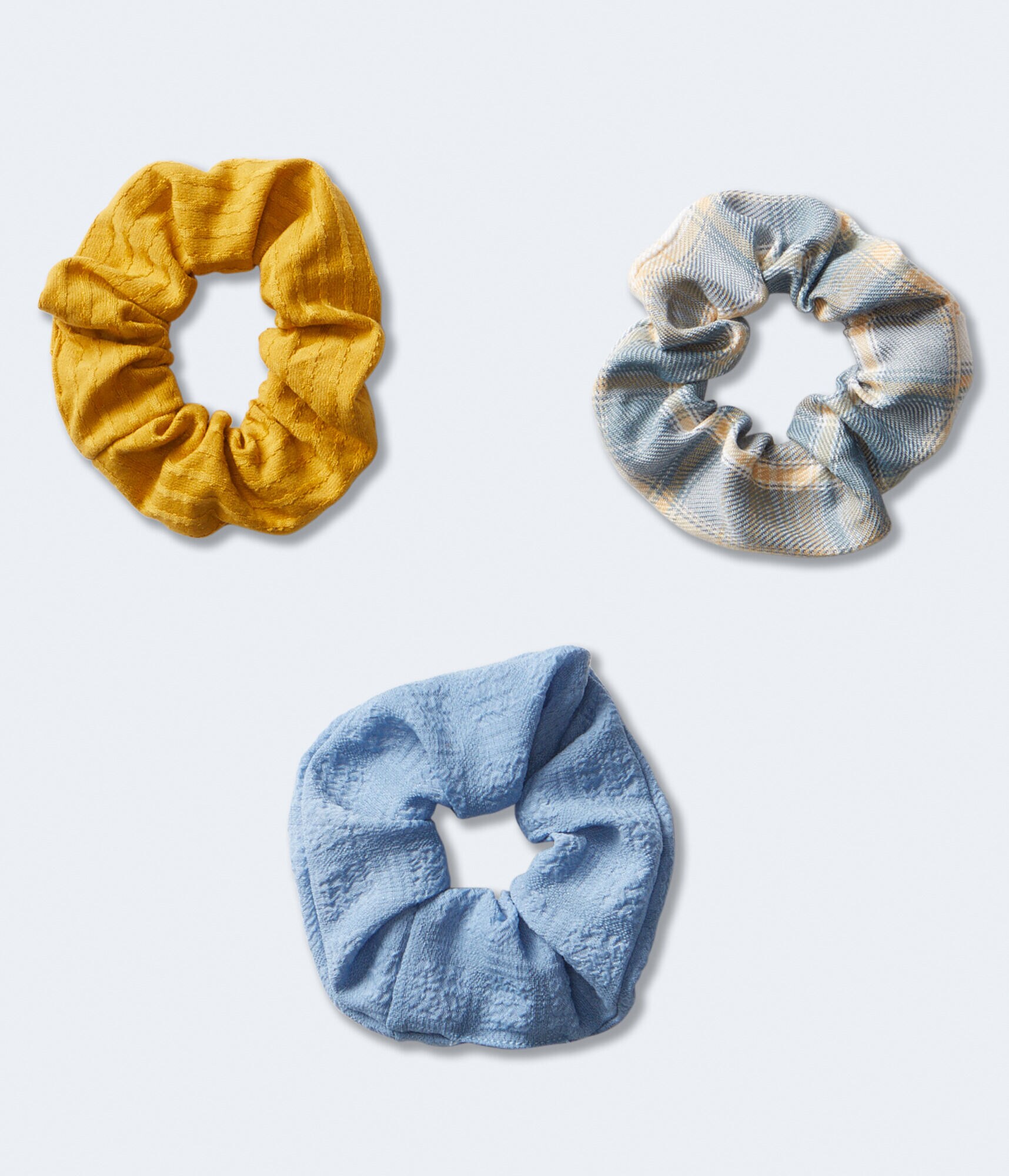 Plaid Scrunchie 3-Pack