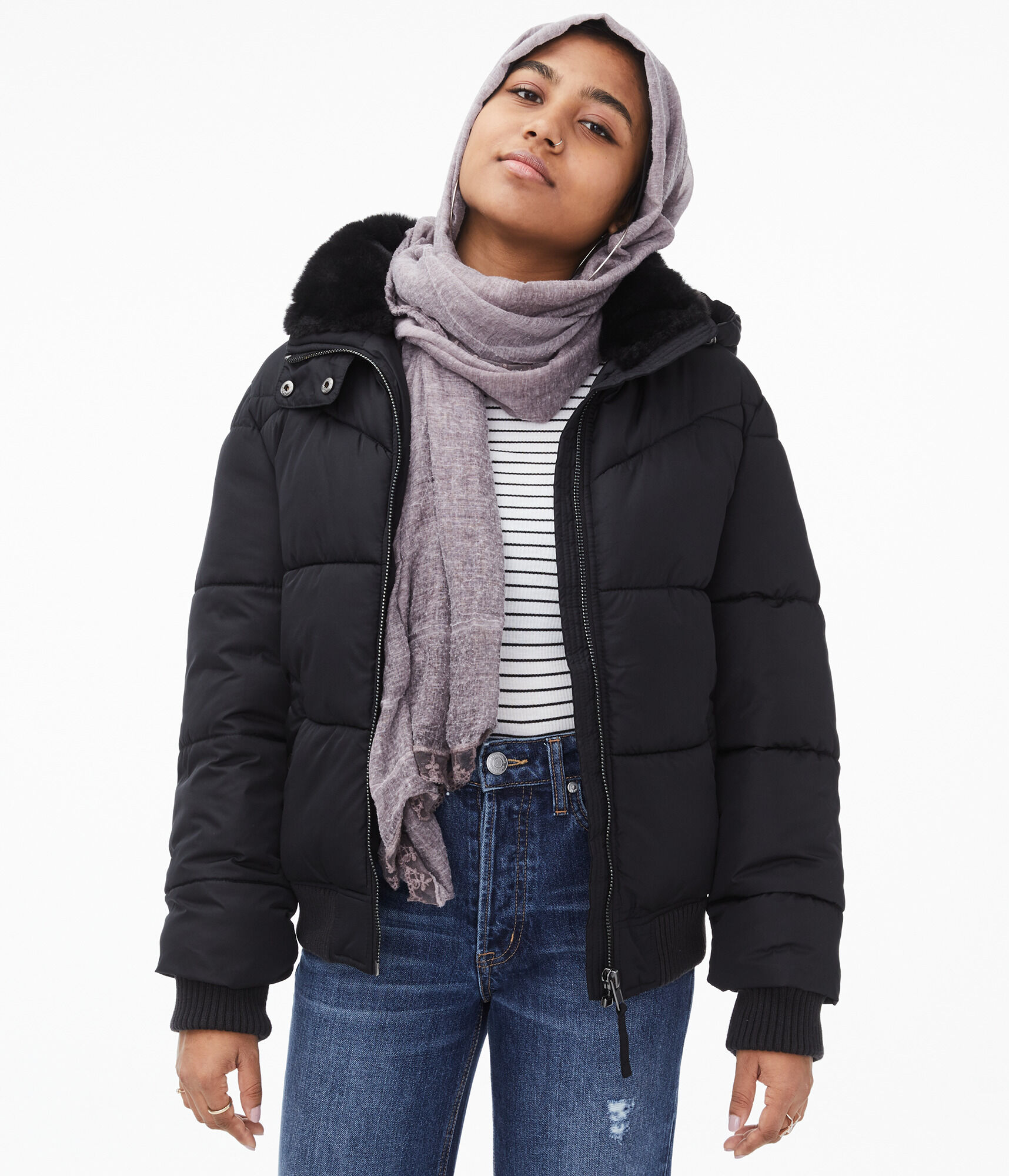 Hooded Puffer Jacket