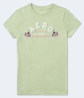Aero Arch Floral Appliqué Graphic Tee