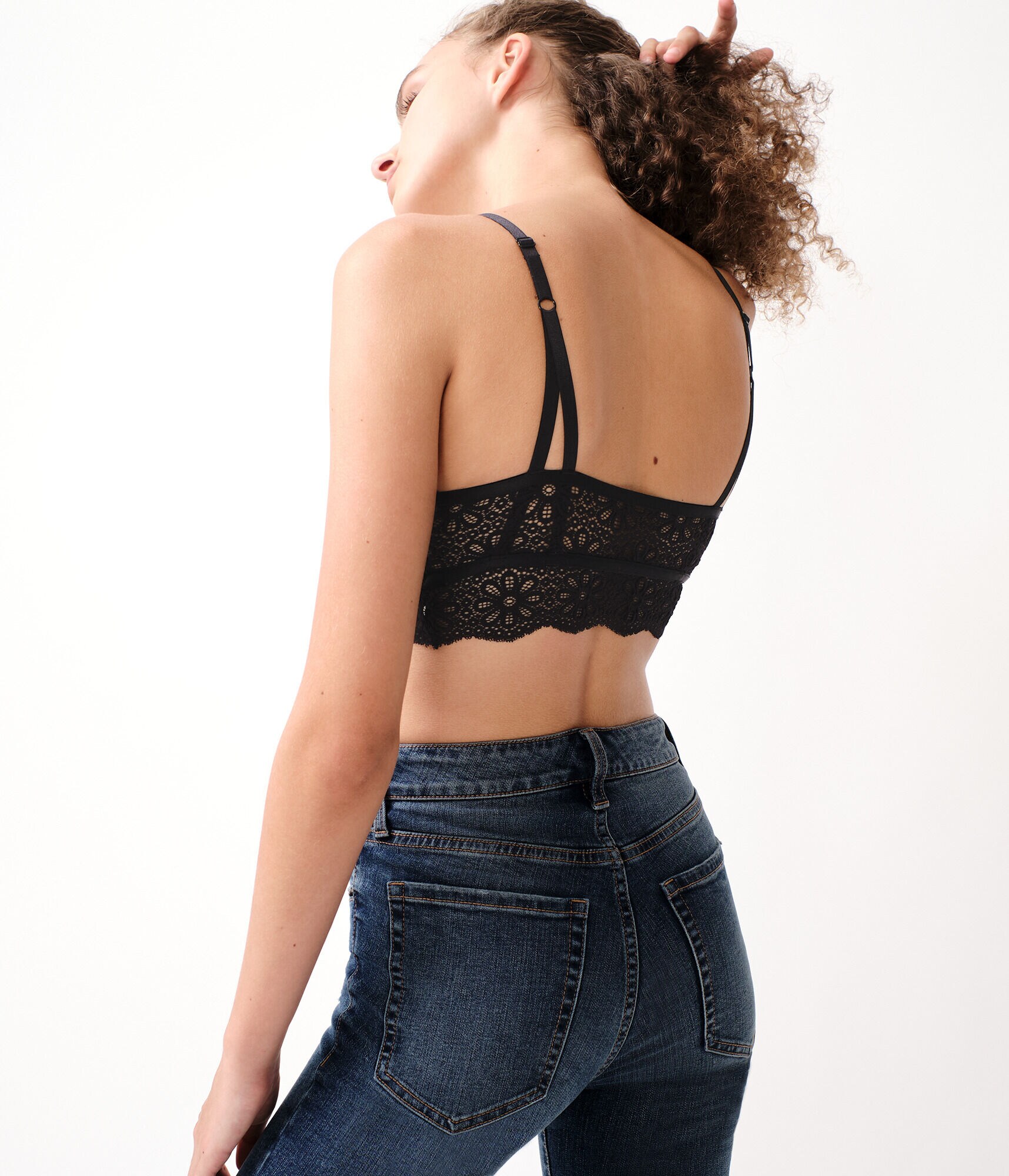 Lace Triangle Bralette