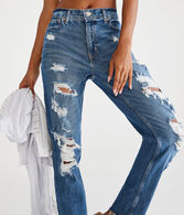 High-Rise Stretch Mom Jean