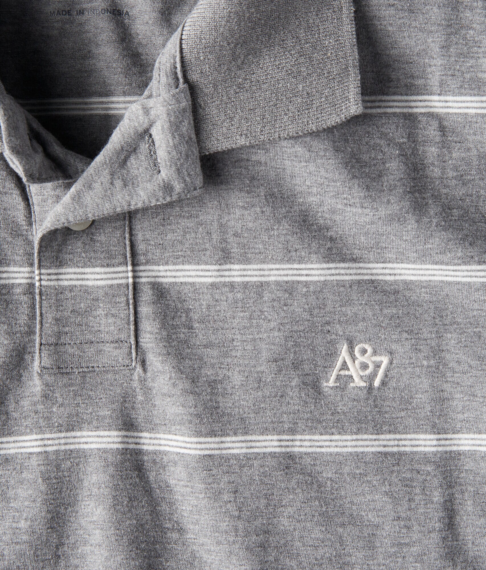 Thin Stripe Jersey Polo