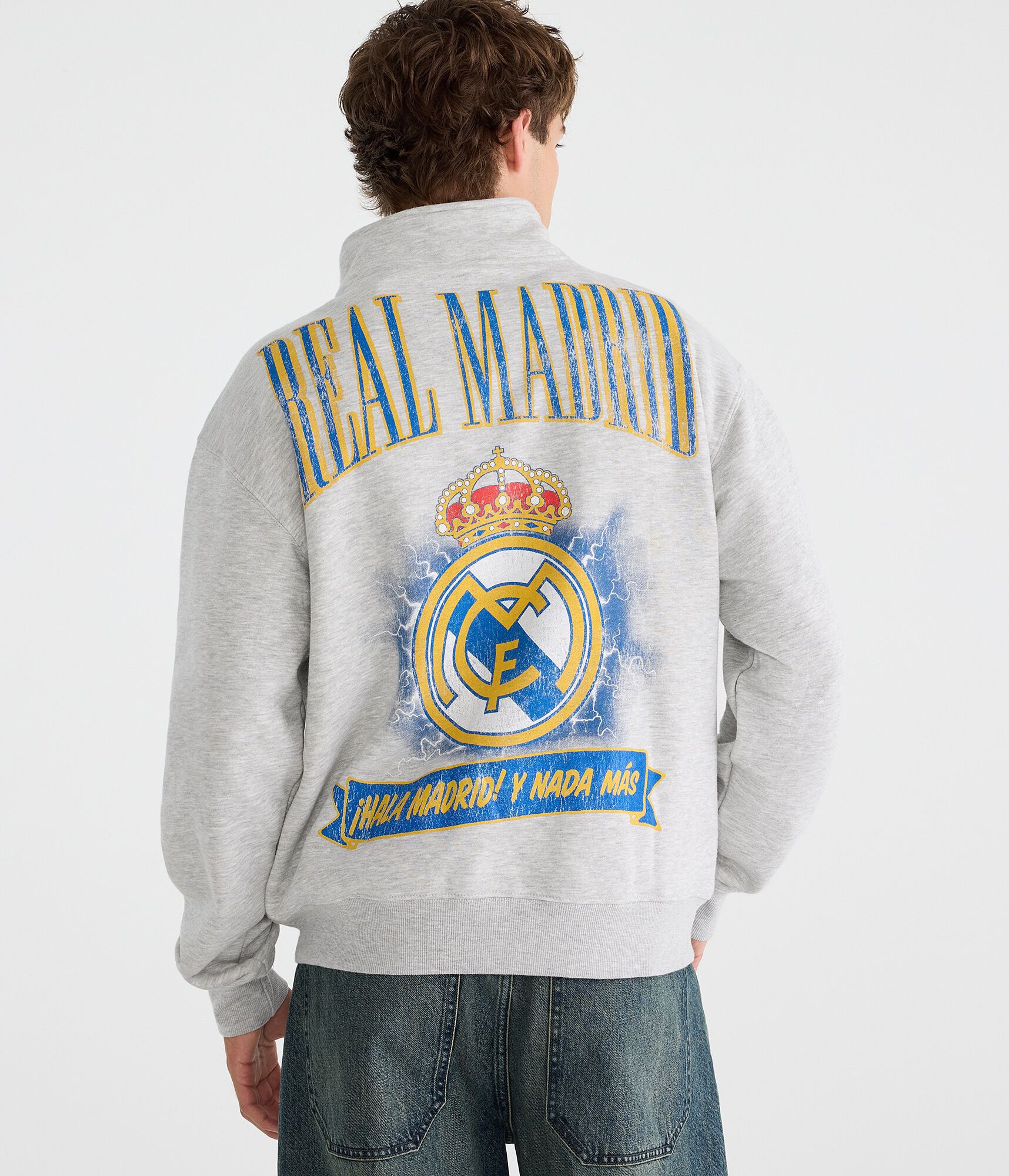Real Madrid Quarter-Zip Sweatshirt