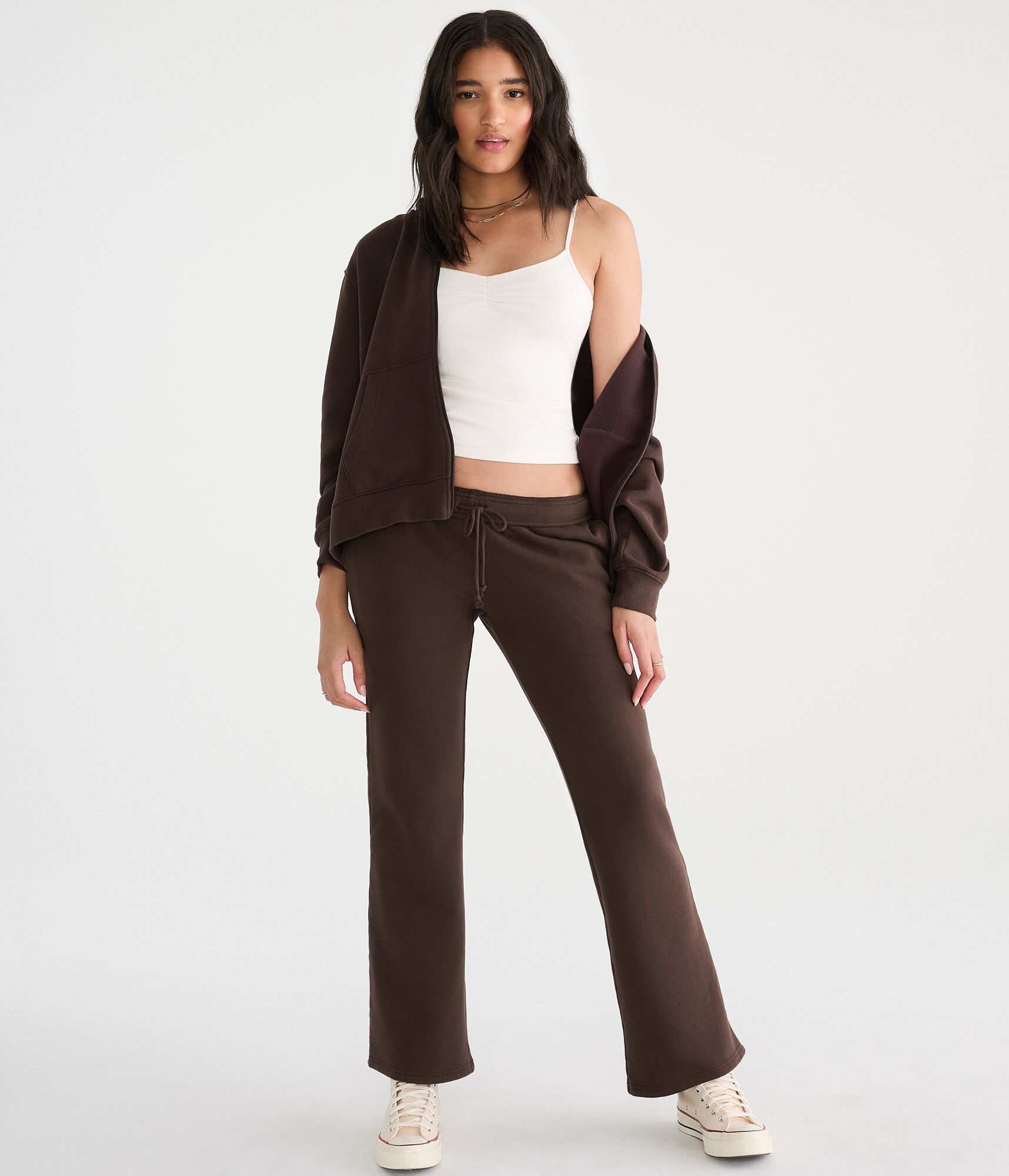 Cloud Soft High-Waisted Bootcut Sweatpants
