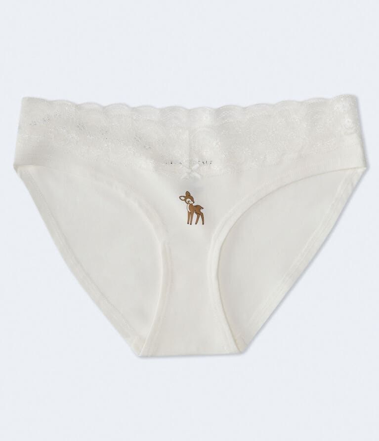 Fawn Lace-Trim Hipster