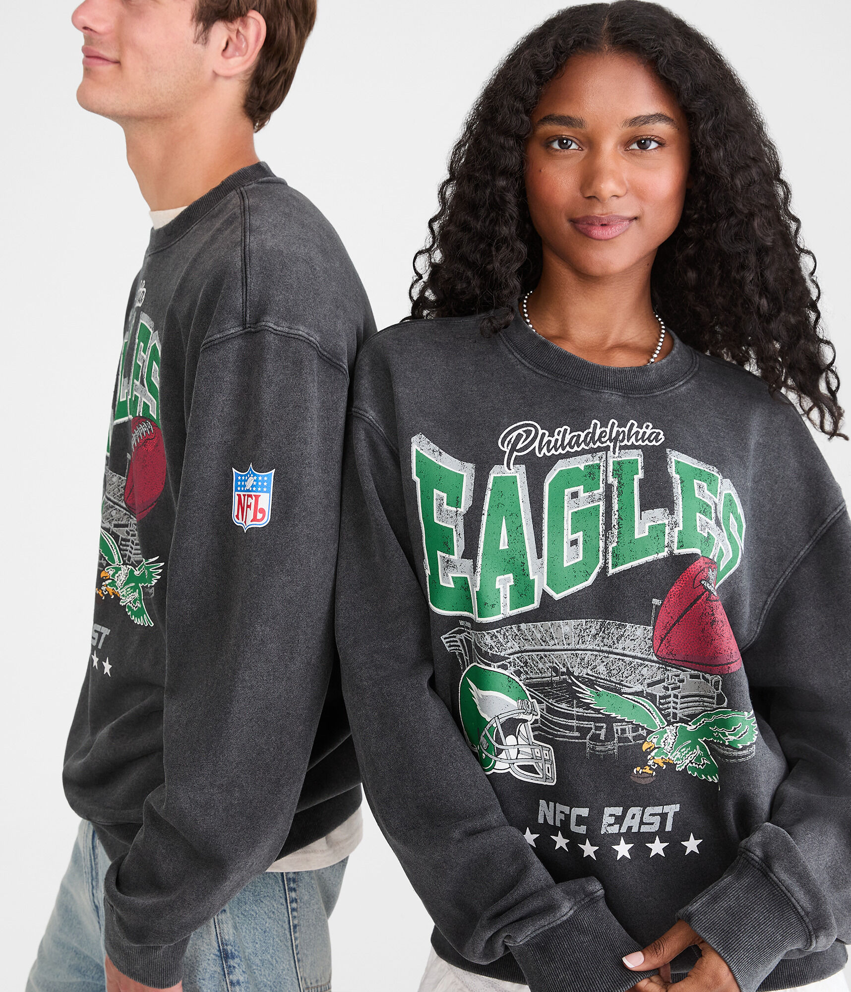 Philadelphia Eagles Stadium Crew Sweatshirt