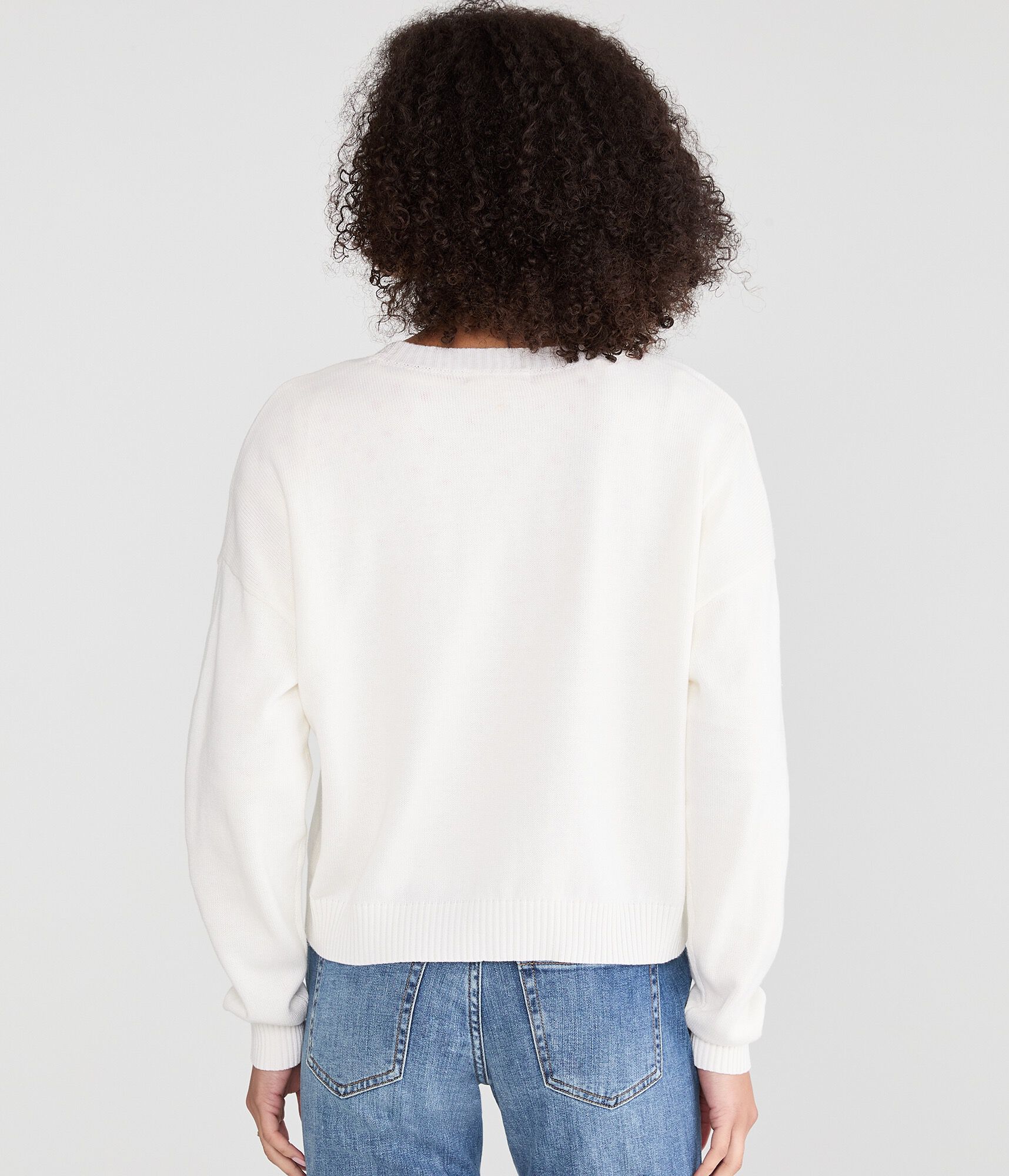 Patchwork Love Crew Sweater