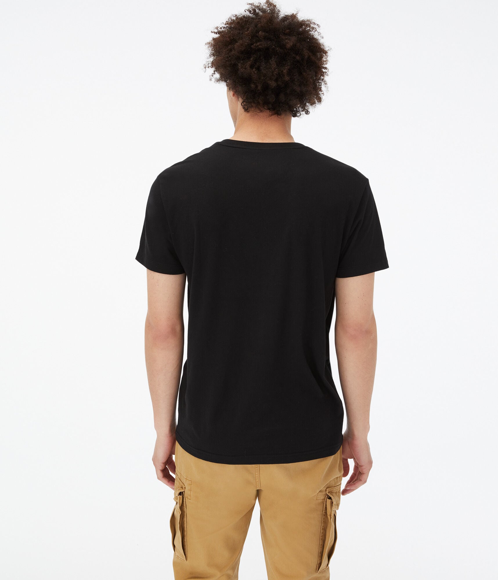 【MUCENT】BINDING TRACK LINE V-NECK T★25SS★ Classic V-Neck Tee