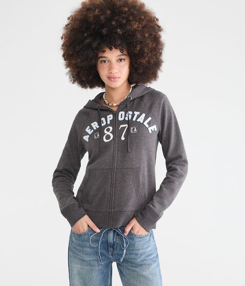 Aeropostale 87 Full-Zip Hoodie Aeropostale 87 Full-Zip Hoodie
