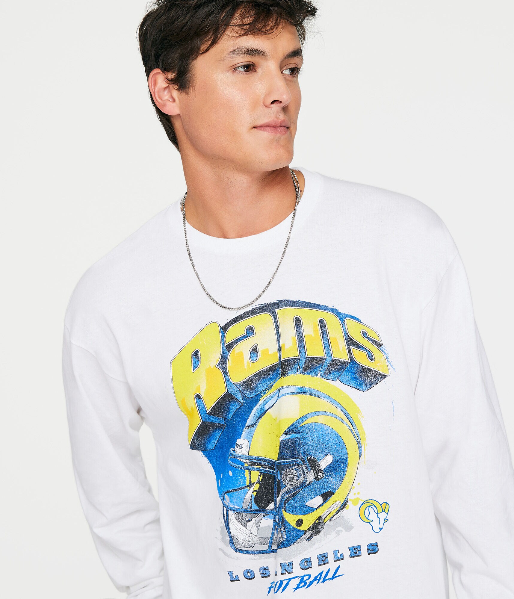 Long Sleeve Los Angeles Rams Graphic Tee