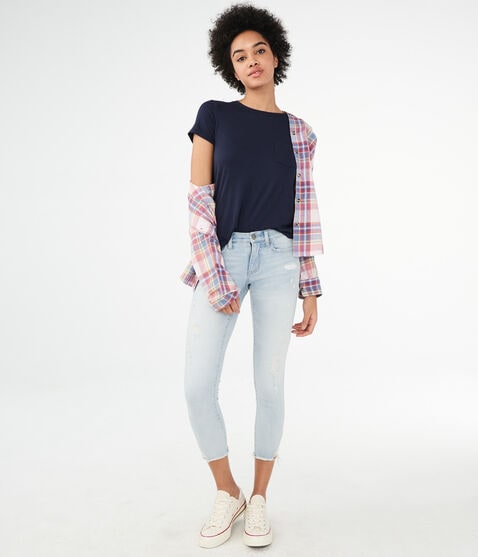 Flex Effects Low-Rise Cropped Jegging