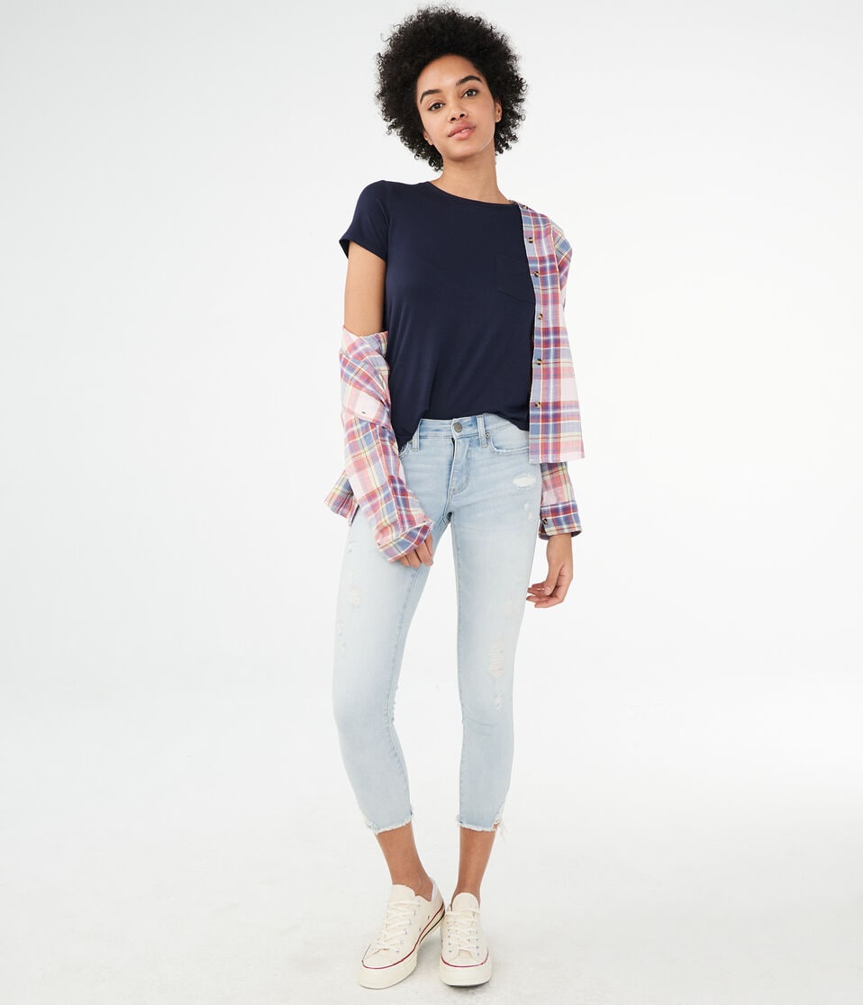 Flex Effects Low-Rise Cropped Jegging