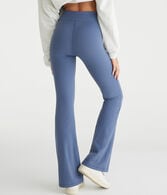 Air Soft Low-Rise Crossover Bootcut Leggings