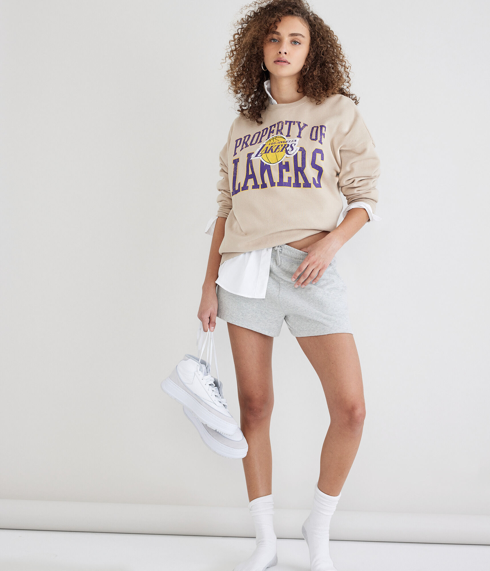 LA Lakers Crew Sweatshirt