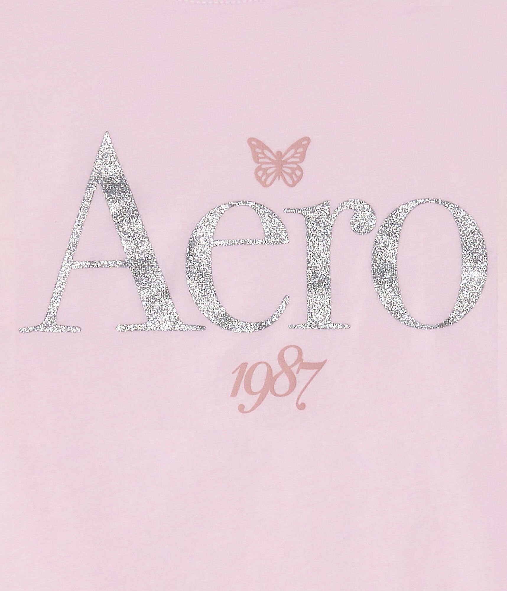 Aero 1987 Glitter Graphic Tee