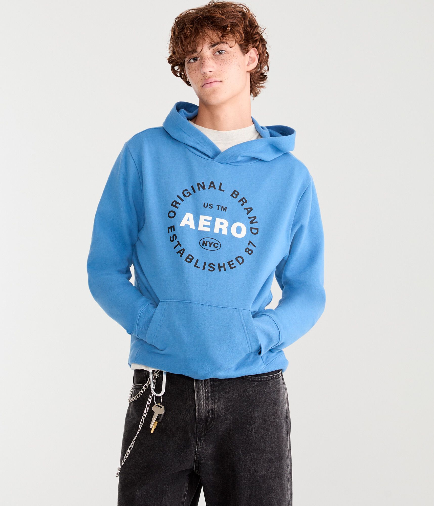 Aero Circle Logo Pullover Hoodie