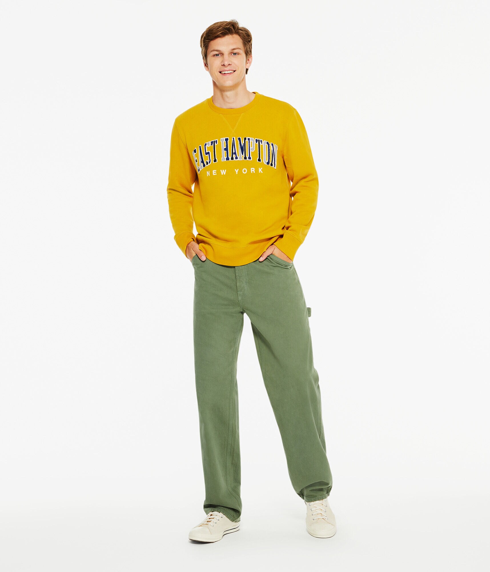 East Hampton New York Crew Sweatshirt