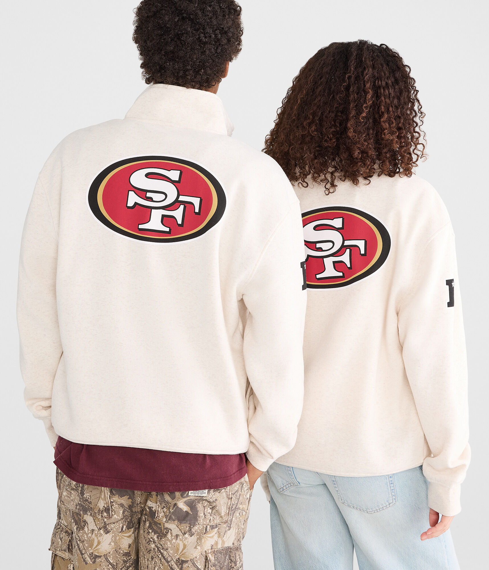 San Francisco 49ers Quarter-Zip Sweatshirt