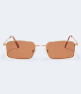Rectangle Metal Sunglasses