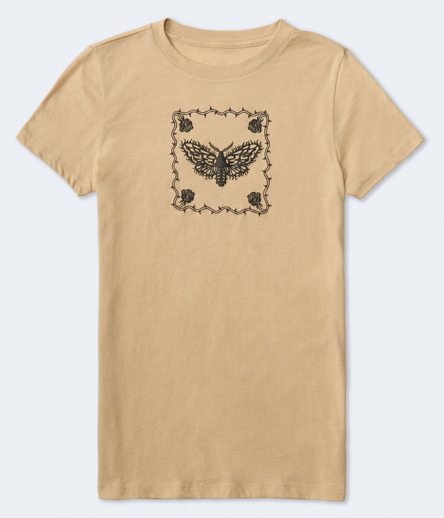 Barbed Wire Butterfly Graphic Tee
