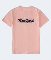 Aeropostale New York Box Logo Appliqué Graphic Tee