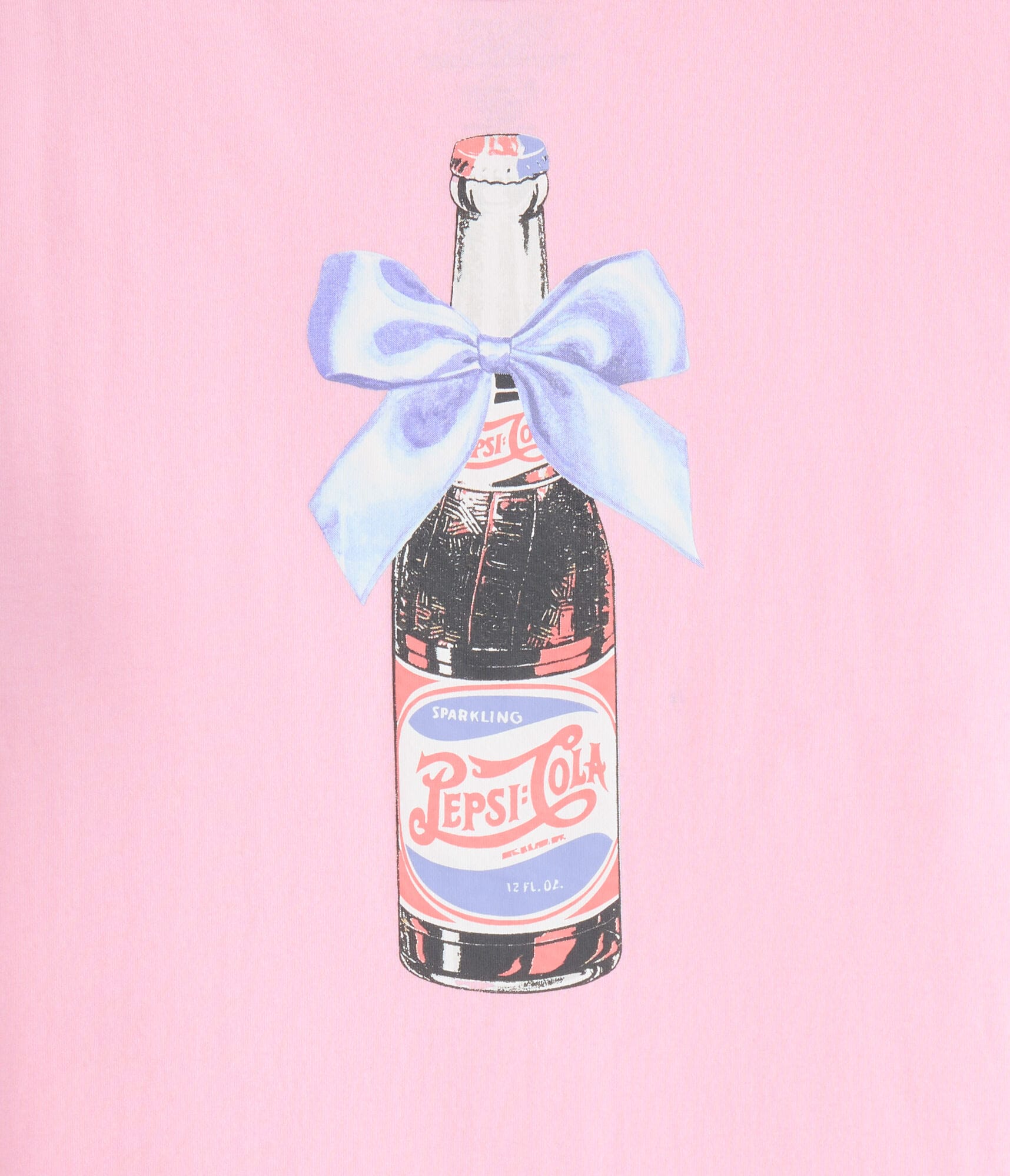 Pepsi Bow Oversized Graphic Tee