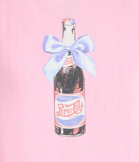Pepsi Bow Oversized Graphic Tee Pepsi Bow Oversized Graphic Tee