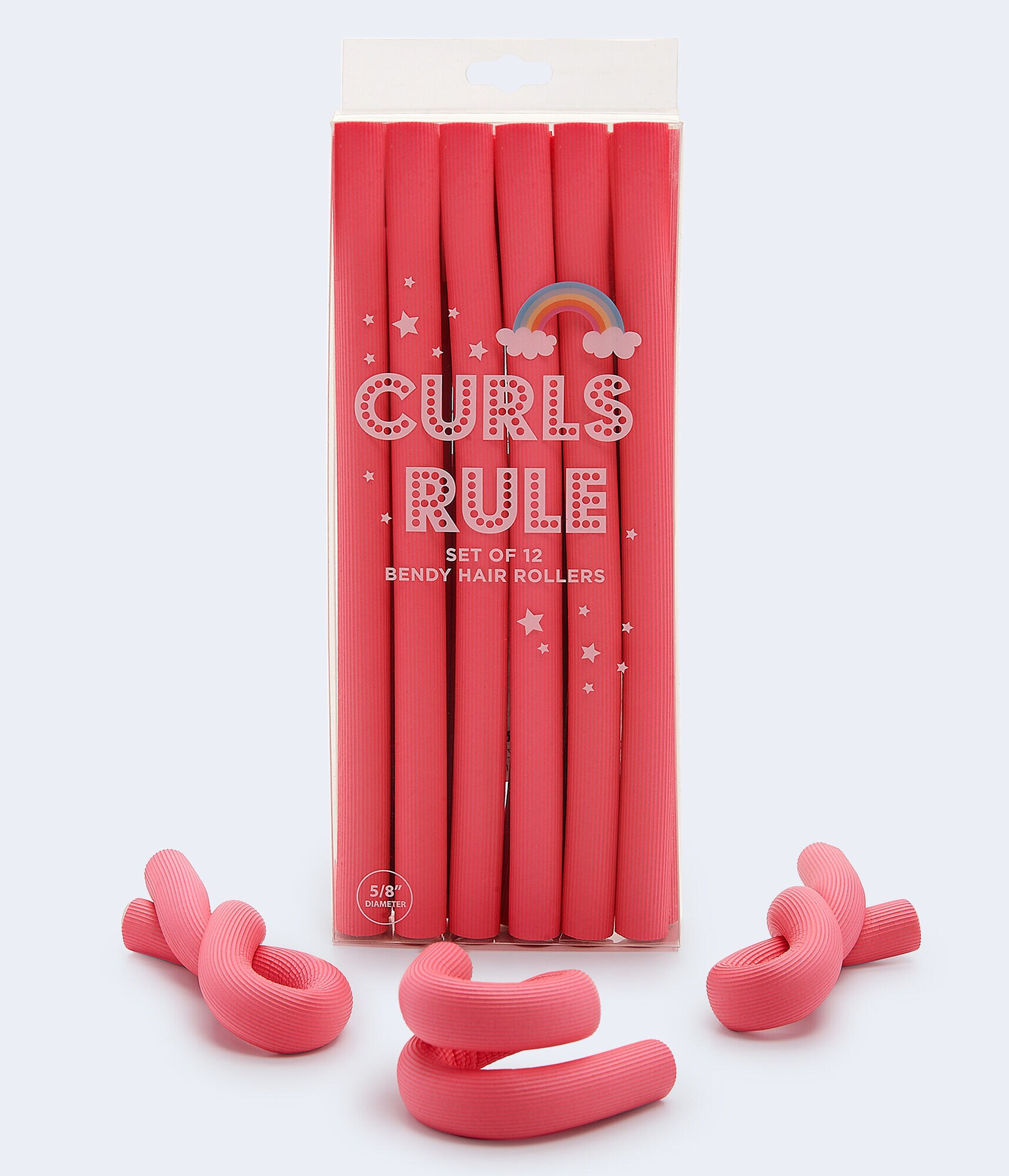Curls Rule Bendy Hair Rollers 12-Pack