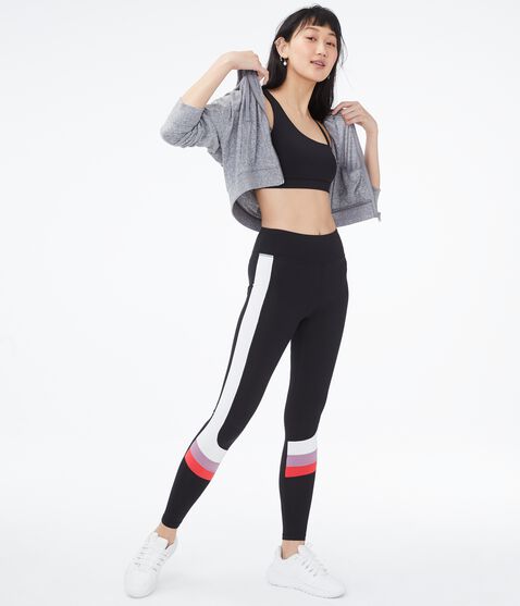 Colorblocked High-Rise Leggings