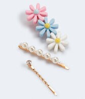 Daisy Trio Hair Clip 3-Pack