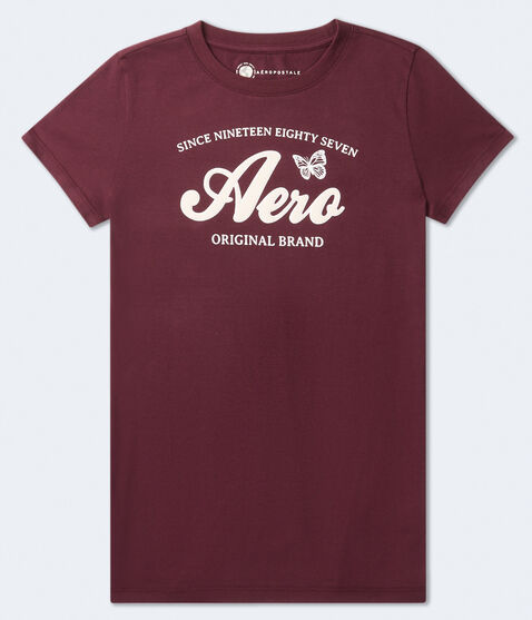 Aero Arch Butterfly Foil Graphic Tee Aero Arch Butterfly Foil Graphic Tee