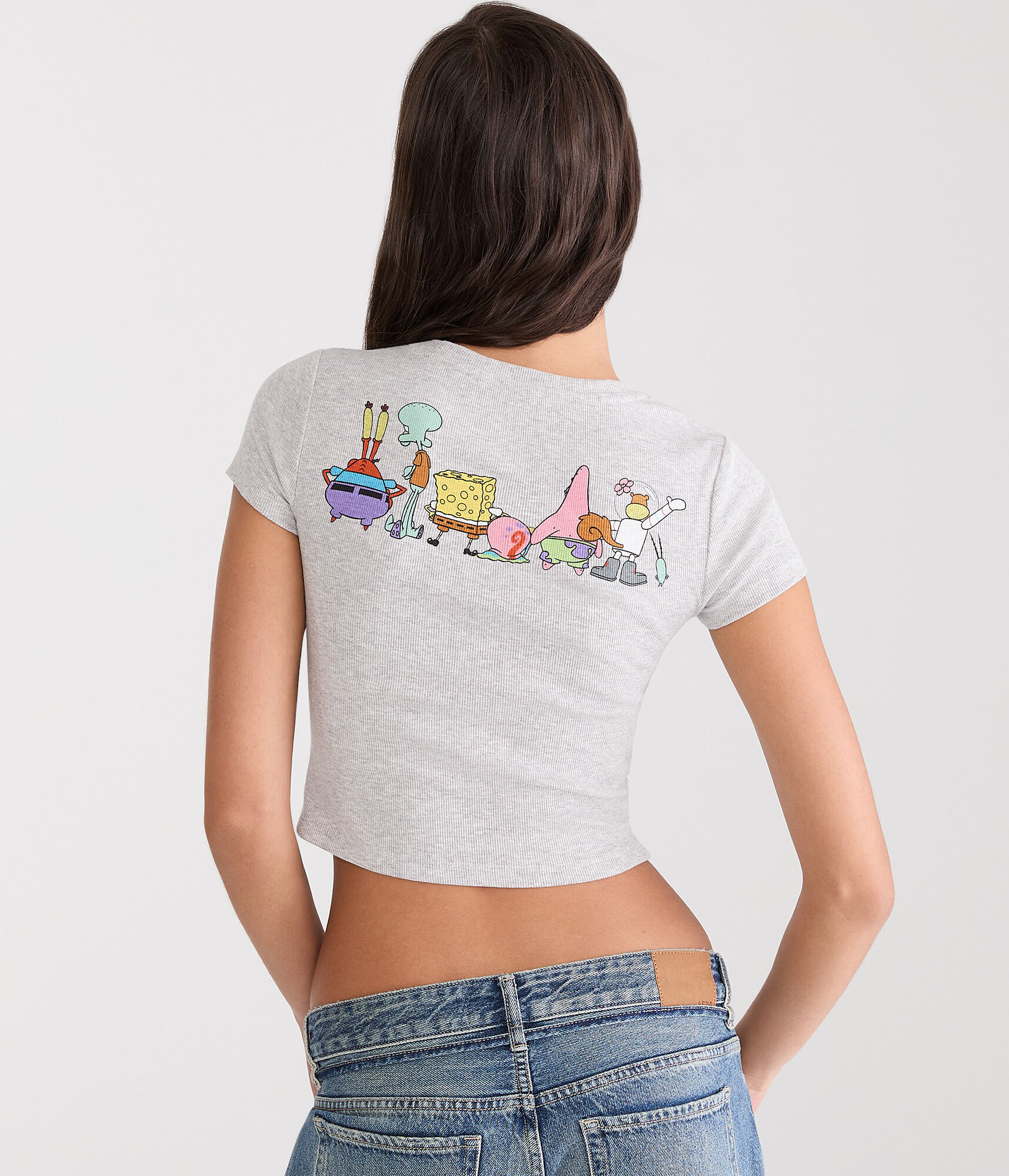 SpongeBob x Aero Bikini Bottom Friends Baby Tee