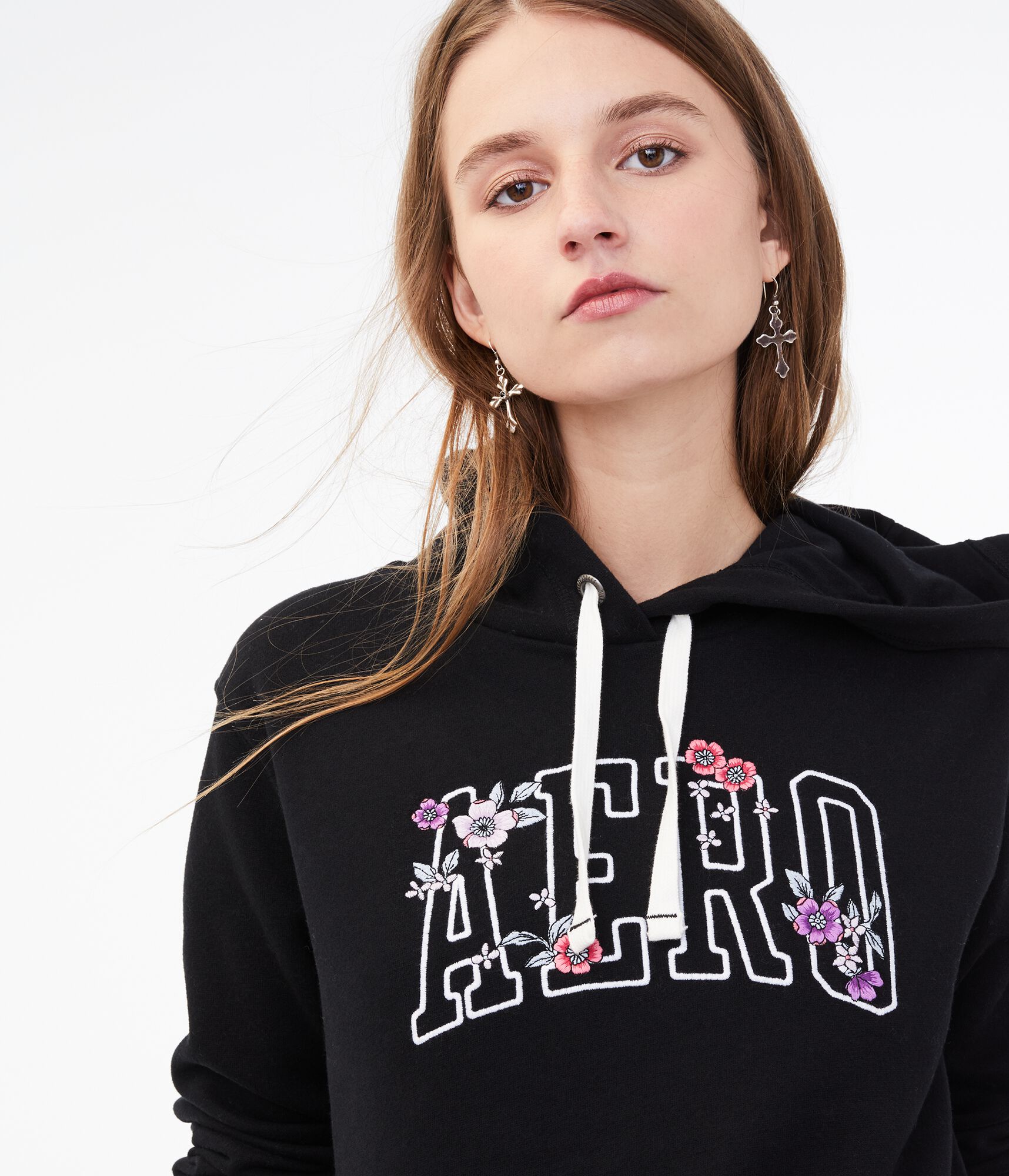 Aero Flower Pullover Hoodie